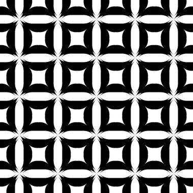siyah ve beyaz geometrik seamless modeli, arka plan.