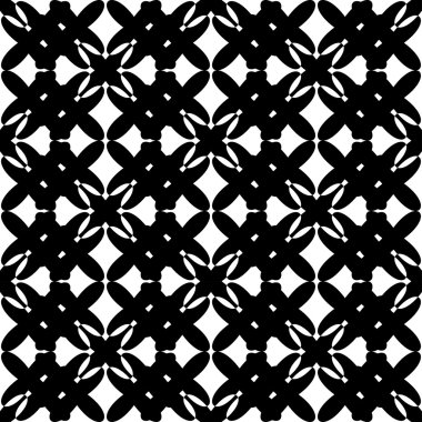 siyah ve beyaz geometrik seamless modeli, arka plan.