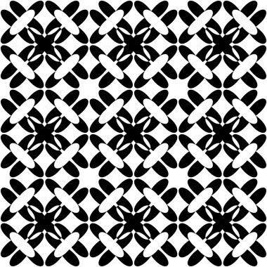 siyah ve beyaz geometrik seamless modeli, arka plan.