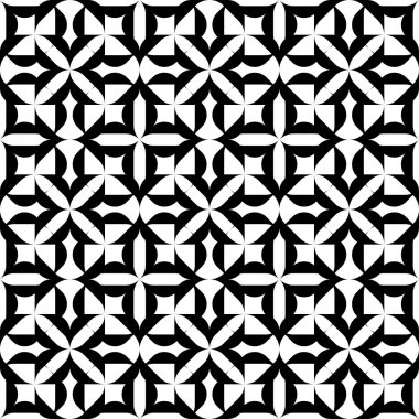 siyah ve beyaz geometrik seamless modeli, arka plan.