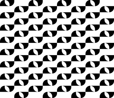 siyah ve beyaz geometrik seamless modeli, arka plan.