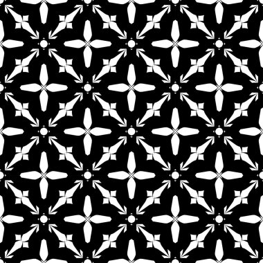 siyah ve beyaz geometrik seamless modeli, arka plan.