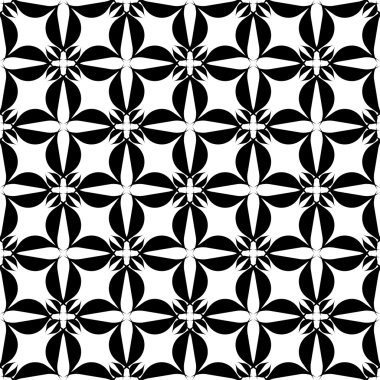 siyah ve beyaz geometrik seamless modeli, arka plan.