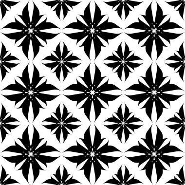 siyah ve beyaz geometrik seamless modeli, arka plan.