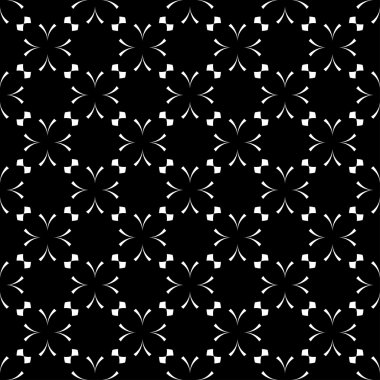 siyah ve beyaz geometrik seamless modeli, arka plan.