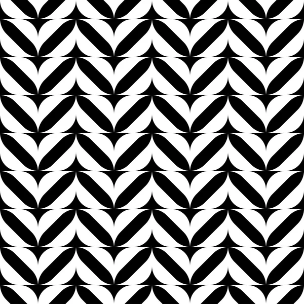 Black and white geometric seamless pattern with stripe, abstract background. — Stock Vector