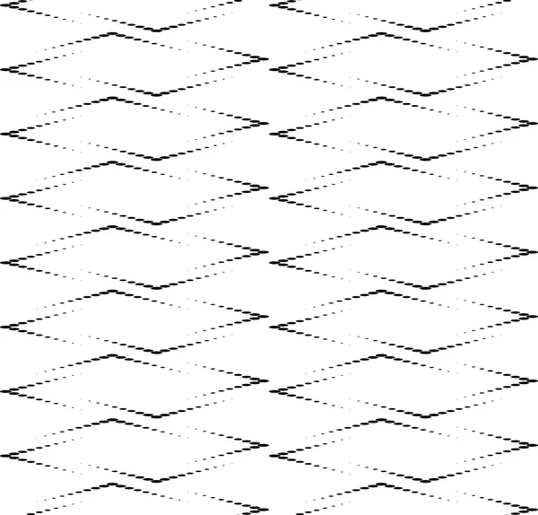 Black and white geometric seamless pattern, abstract background. — Stock Vector