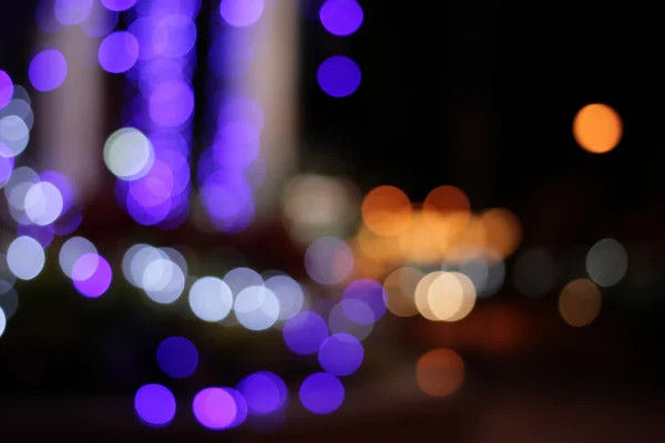 Färgglada defocused bokeh ljus bakgrund. — Stockfoto