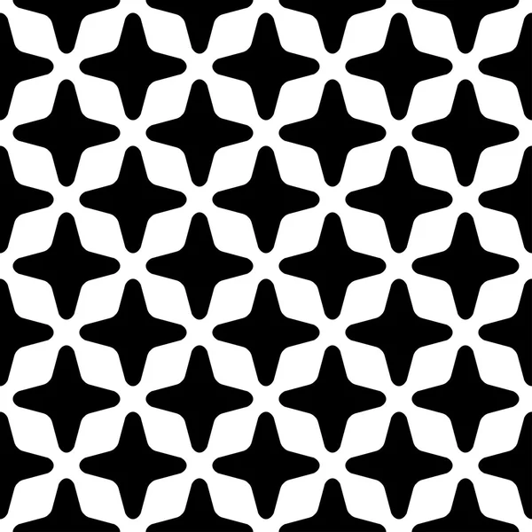 Sort og hvid geometrisk sømløse mønster, abstrakt baggrund . – Stock-vektor