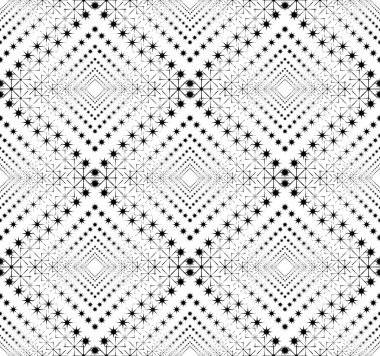 siyah ve beyaz geometrik seamless modeli, arka plan.