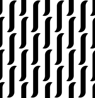 siyah ve beyaz geometrik seamless modeli, arka plan.