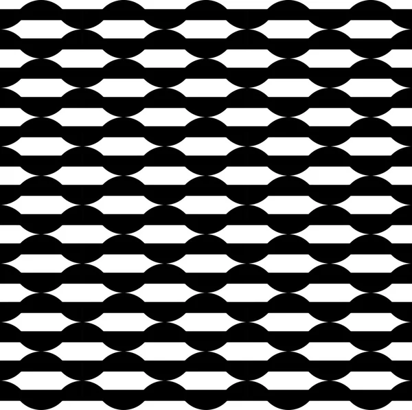 Siyah ve beyaz geometrik seamless modeli, arka plan. — Stok Vektör