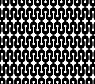 siyah ve beyaz geometrik seamless modeli, arka plan.