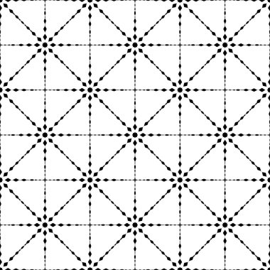 siyah ve beyaz geometrik seamless modeli, arka plan.