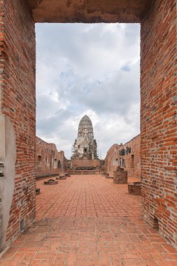WAT Ratburana Ayutthaya, Tayland.