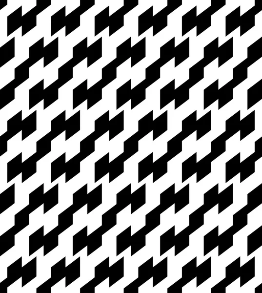 Black and white geometric seamless pattern, abstract background. — Stock Vector