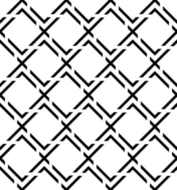 siyah ve beyaz geometrik seamless modeli, arka plan.
