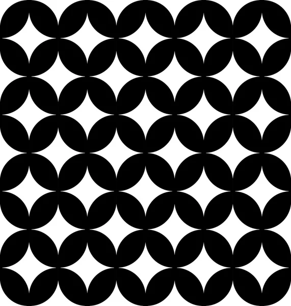 Black and white geometric seamless pattern modern stylish, abstract background. — Stock Vector