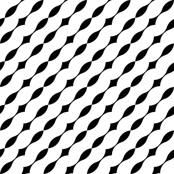 Czarno-biały wzór geometryczny bezszwowe, streszczenie tło. — Wektor stockowy