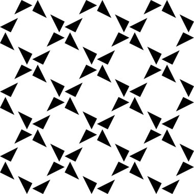siyah ve beyaz geometrik seamless modeli, arka plan.