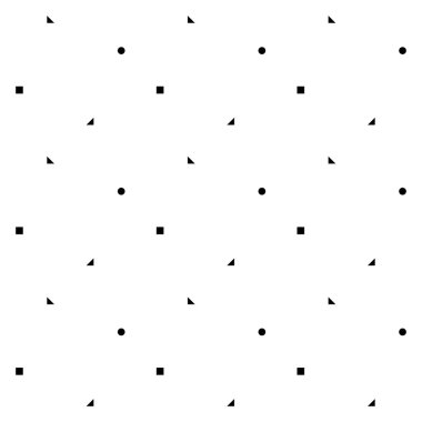 siyah ve beyaz geometrik seamless modeli, arka plan.