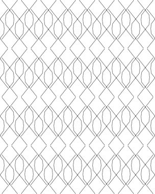 Siyah ve beyaz seamless modeli modern Kesikli çizgi, arka plan ile şık.