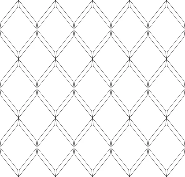 Zwart-wit naadloze geometrische patroon modern stijlvol met lijn, abstracte achtergrond. — Stockvector