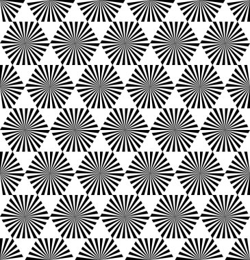 siyah ve beyaz geometrik seamless modeli, arka plan.