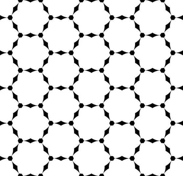 Modello geometrico senza cuciture in bianco e nero, sfondo astratto . — Vettoriale Stock