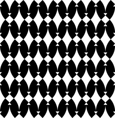 siyah ve beyaz geometrik seamless modeli, arka plan.