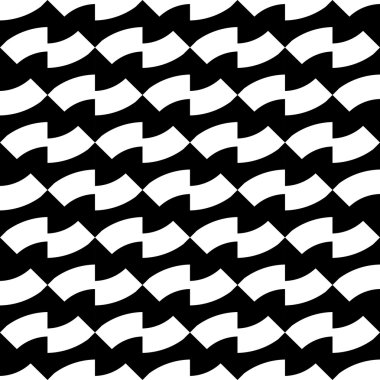 siyah ve beyaz geometrik seamless modeli, arka plan.