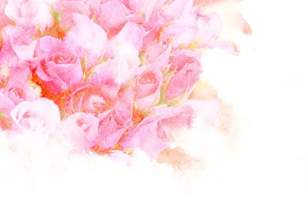 Illustration aquarelle fleur . — Photo