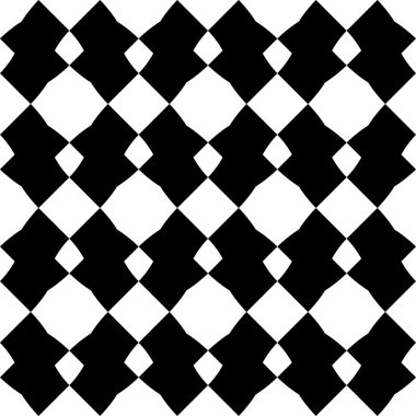 siyah ve beyaz geometrik seamless modeli, arka plan.