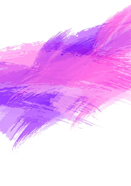 Abstrakt akvarell pensel stroke bakgrund. — Stock vektor