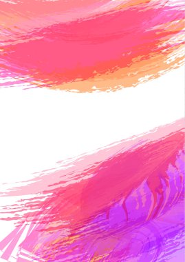 Soyut suluboya fırça konturu arka plan.