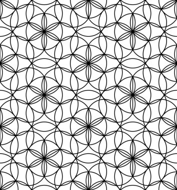 siyah ve beyaz geometrik seamless modeli, arka plan.