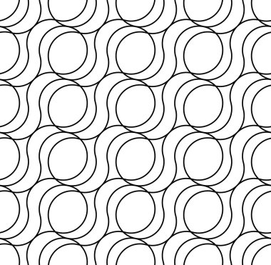 siyah ve beyaz geometrik seamless modeli, arka plan.