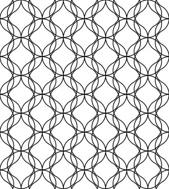 siyah ve beyaz geometrik seamless modeli, arka plan.