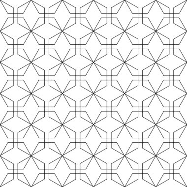 siyah ve beyaz geometrik seamless modeli, arka plan.