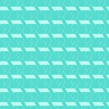 Geometric seamless pattern background with line and weave style.