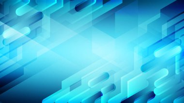 Soyut mavi ışık ve gölge yaratıcı arka plan. Vektör illüstrasyonu.