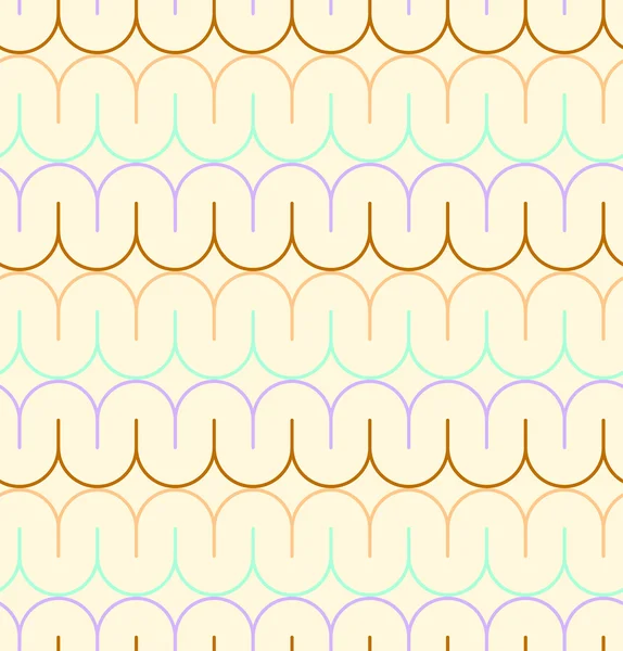 Fondo de patrón geométrico sin costura con línea curva . — Archivo Imágenes Vectoriales