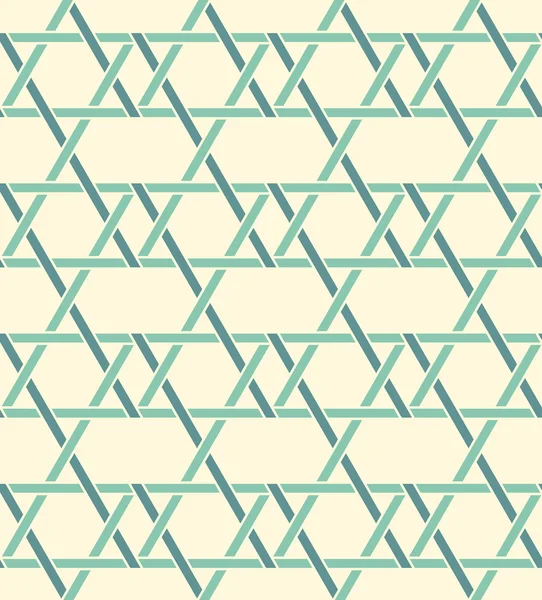 Fondo de patrón geométrico sin costura con estilo de tejido . — Archivo Imágenes Vectoriales