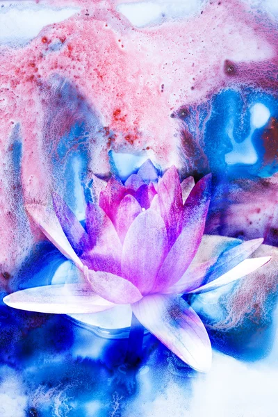 çiçek suluboya resim.