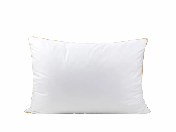 Pillow Cotton Cover Isolate White Background — Stock Photo, Image