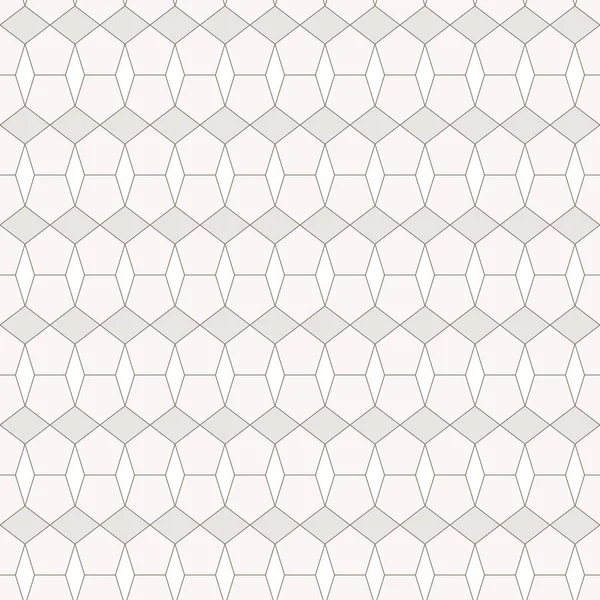 Nahtloses Muster Geometrischer Formen Beigetönen — Stockvektor