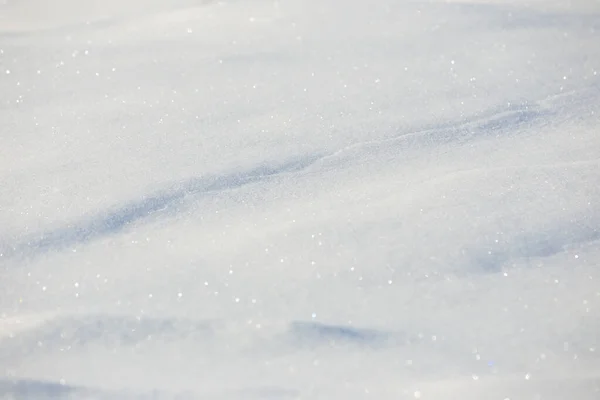 Λευκό Εκχιονιστικό Μπλε Σκιές Χειμερινή Υφή — Φωτογραφία Αρχείου