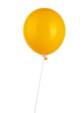 Çubuklardaki renkli balonlar, beyaz arkaplanda izole edilmiş.