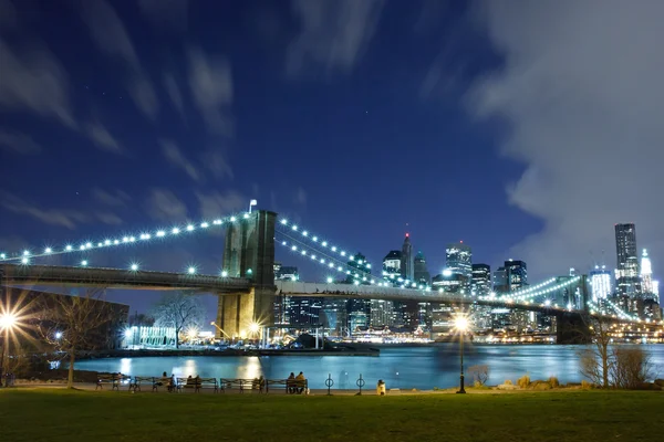 New york city-brooklyn bridge — Stockfoto