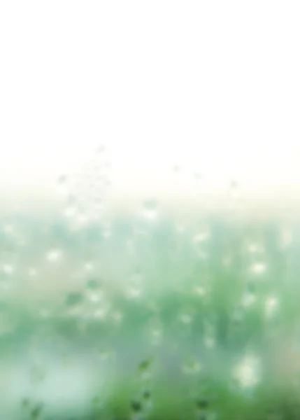Размытие фона капли дождя — стоковое фото